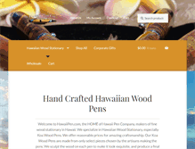 Tablet Screenshot of hawaiipen.com